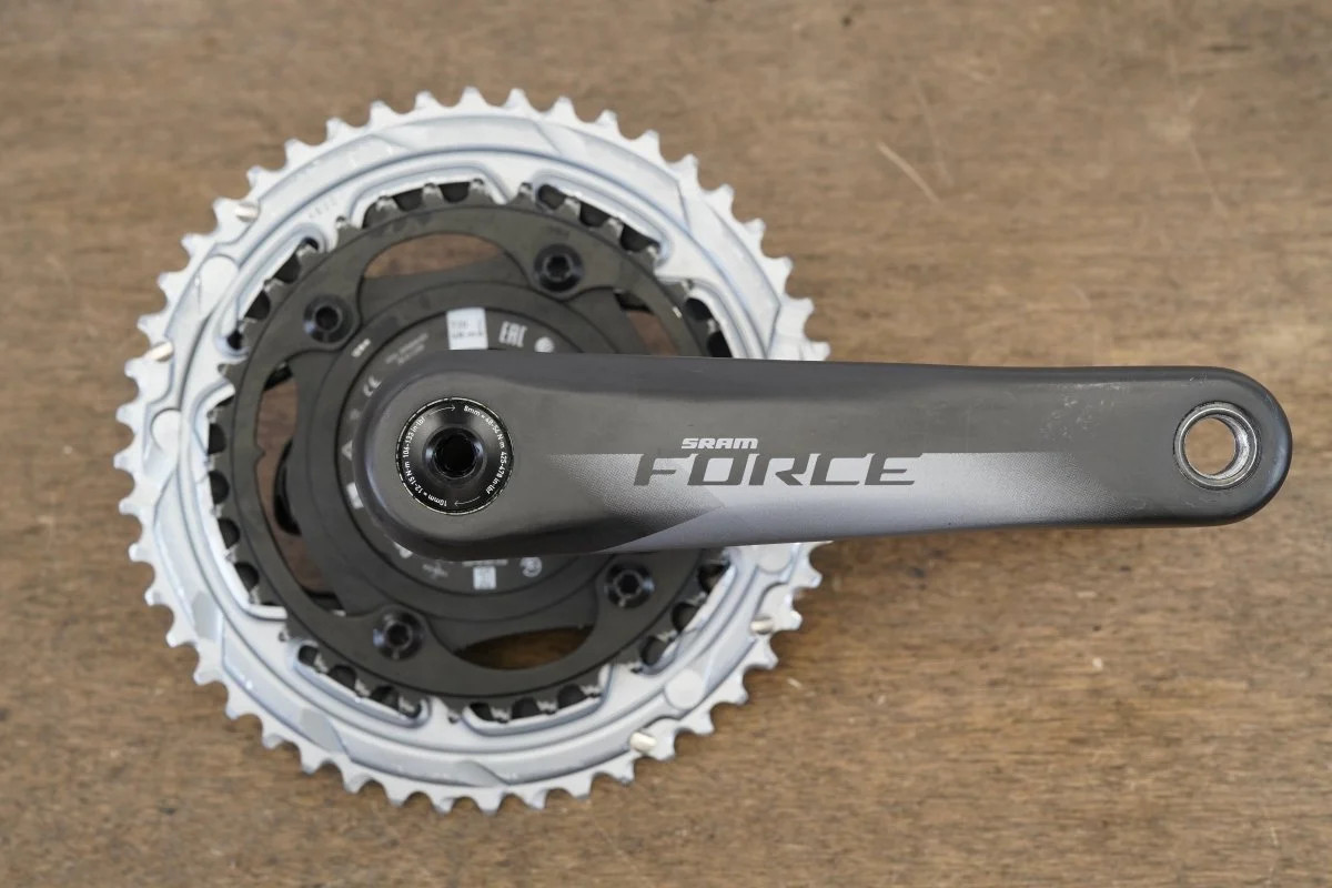 172.5mm 48/35T GXP SRAM Force AXS D1 Quarq Power Meter Crankset 856g