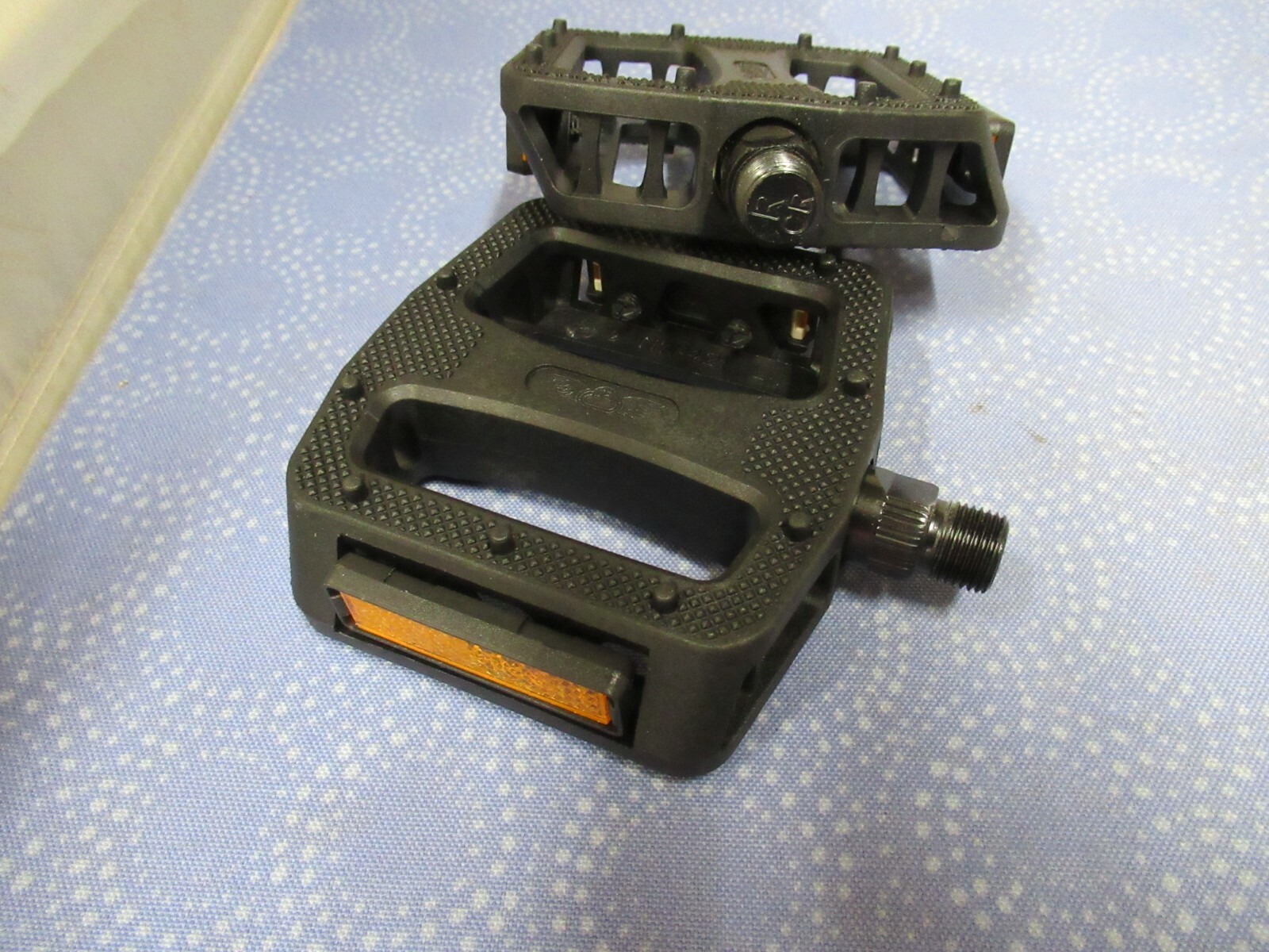 SE Bikes / Racing 12 O’Clock Black Nylon 9/16″ Bike Pedal Set Fit Universal- New