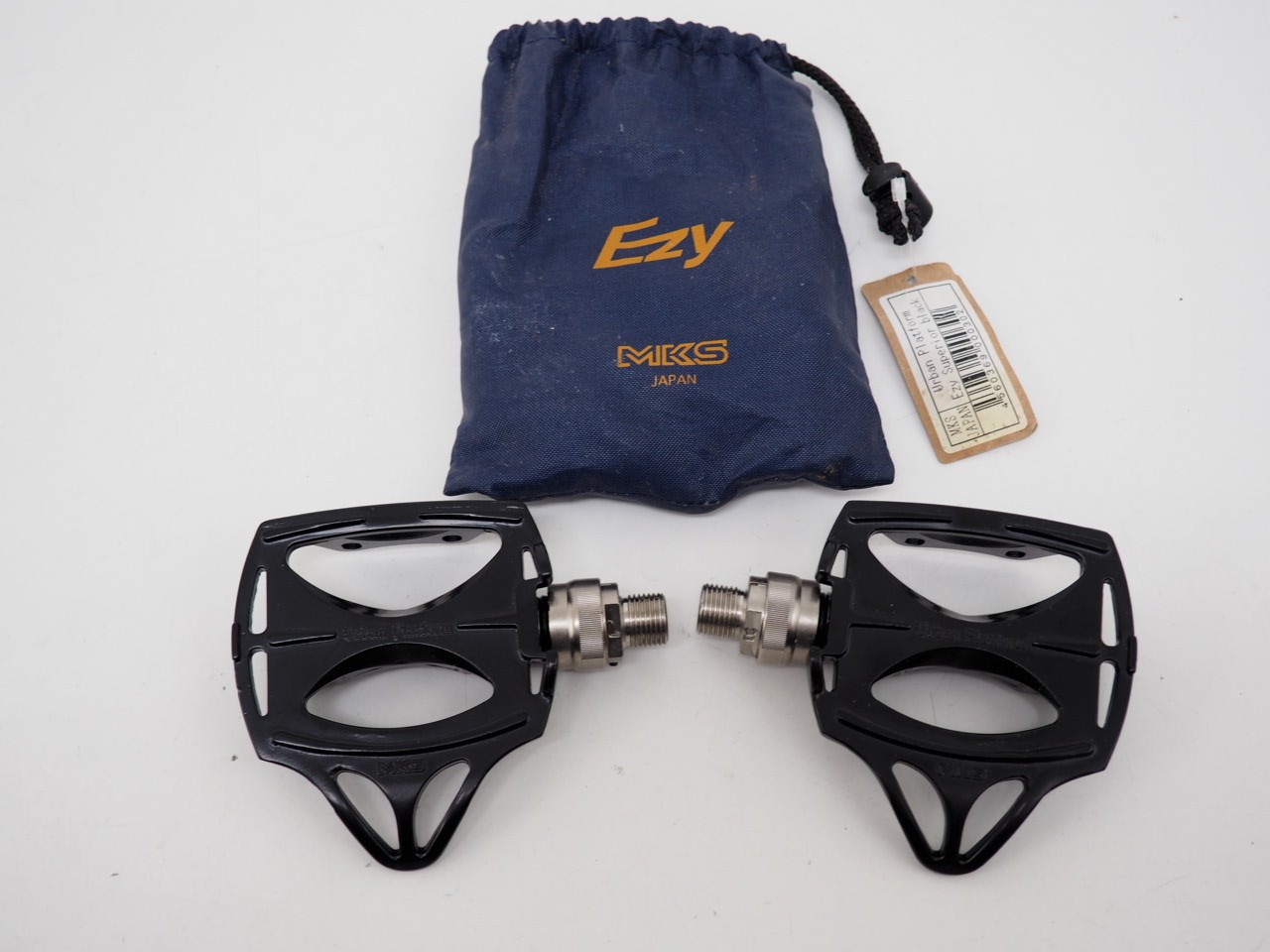 New! MKS (Mikashima) Urban Platform Easy Superior Black Vintage Pedals