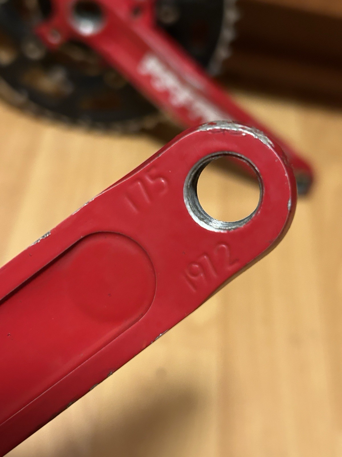 Vintage Race Face Turbine Forged Crankset RED 175mm 22 32 44T 8 Speed 90s MTB