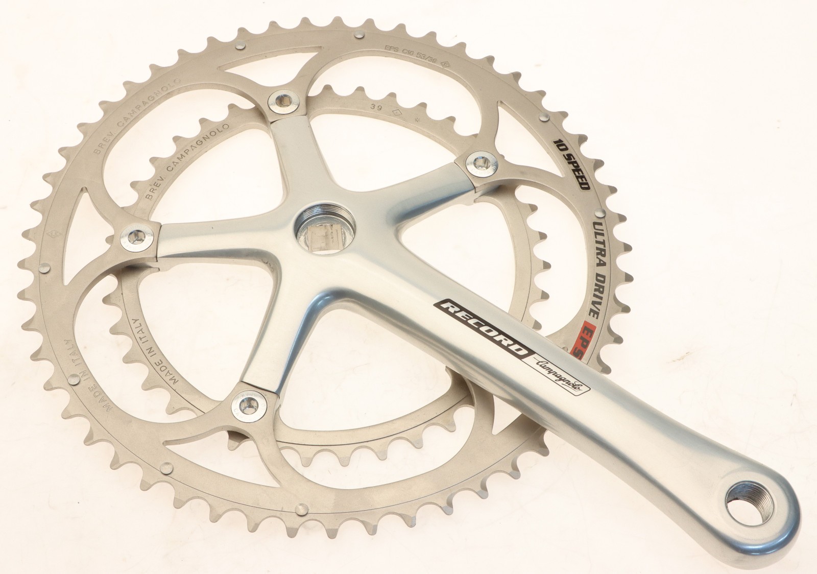 Campagnolo Record Crankset 10 Speed 53/39T 170mm Pre-2000’s NOS NEW