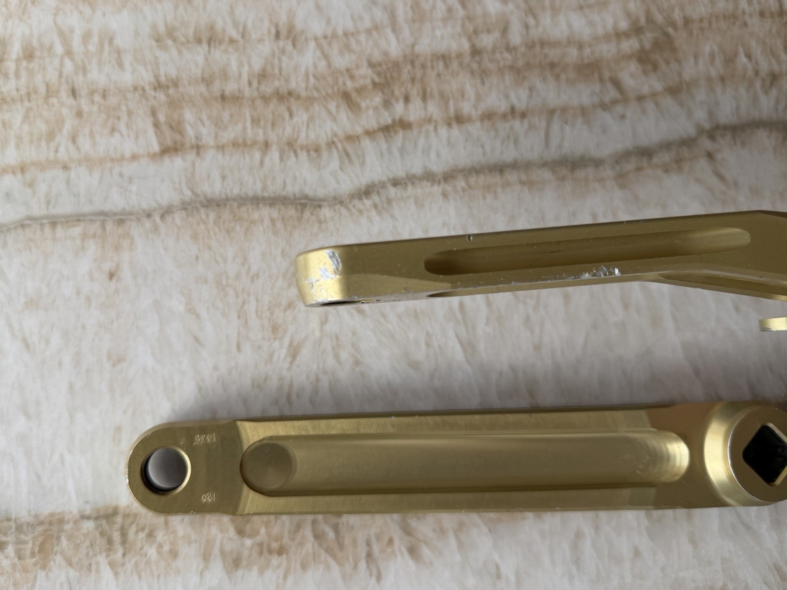 Rare RaceFace Forged GOLD turbine Cranks Vintage 90’s