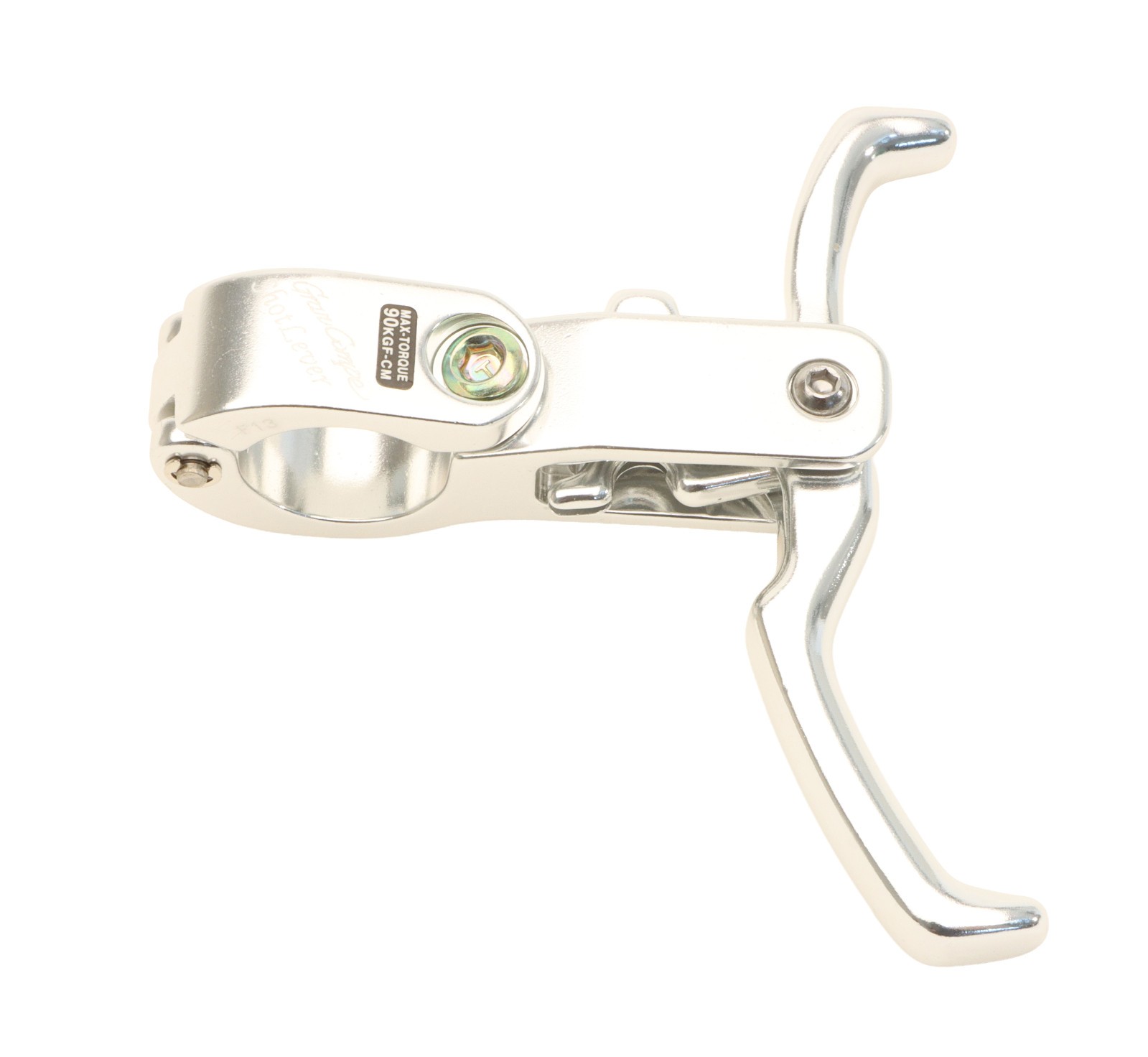 Dia-Compe Gran Compe Shot Lever 25.4mm & 22.2mm Clamp Silver Dual Pull NEW NOS