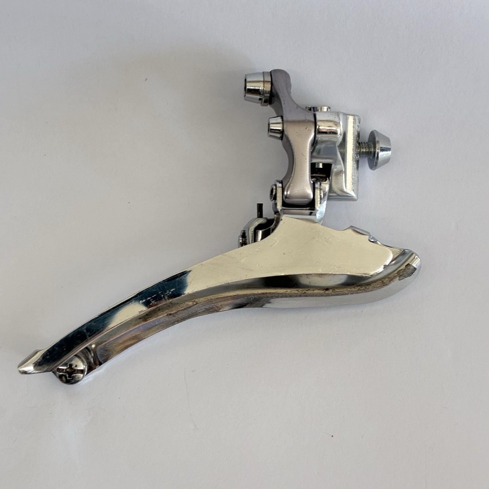 Shimano Dura-Ace FD-7400 Front Derailleur Braze-On Double used VG condition.
