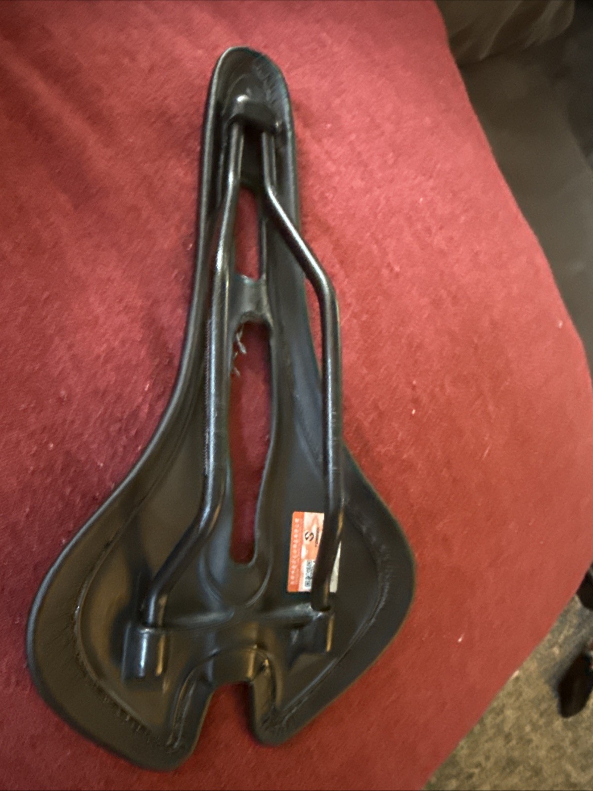 TOSEEK Padded Bicycle Saddle Ultralight Road MTB Cycling Seat Cushion Black