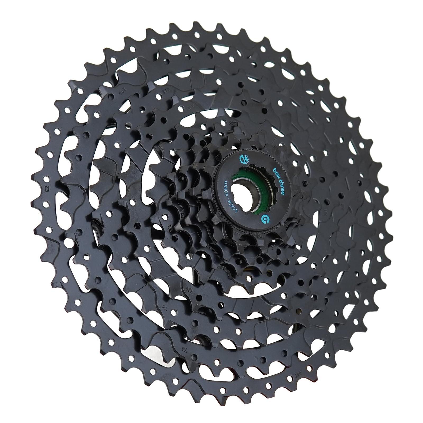 Box Three Prime 9 E-Bike Cassette 12-50T Wide Range Bicycle Sprocket
