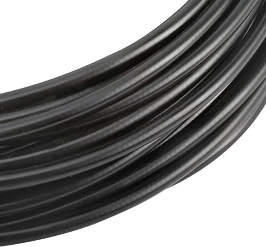 5mm X 50ft Bicycle/Bike Lined Brake Cable Housing with 30Pcs Cable End Caps,