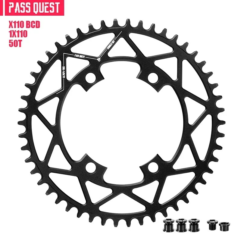 110BCD Road Bike Crankset Chainring Narrow Wide Chainwheel 36T-58T for SHIMANO