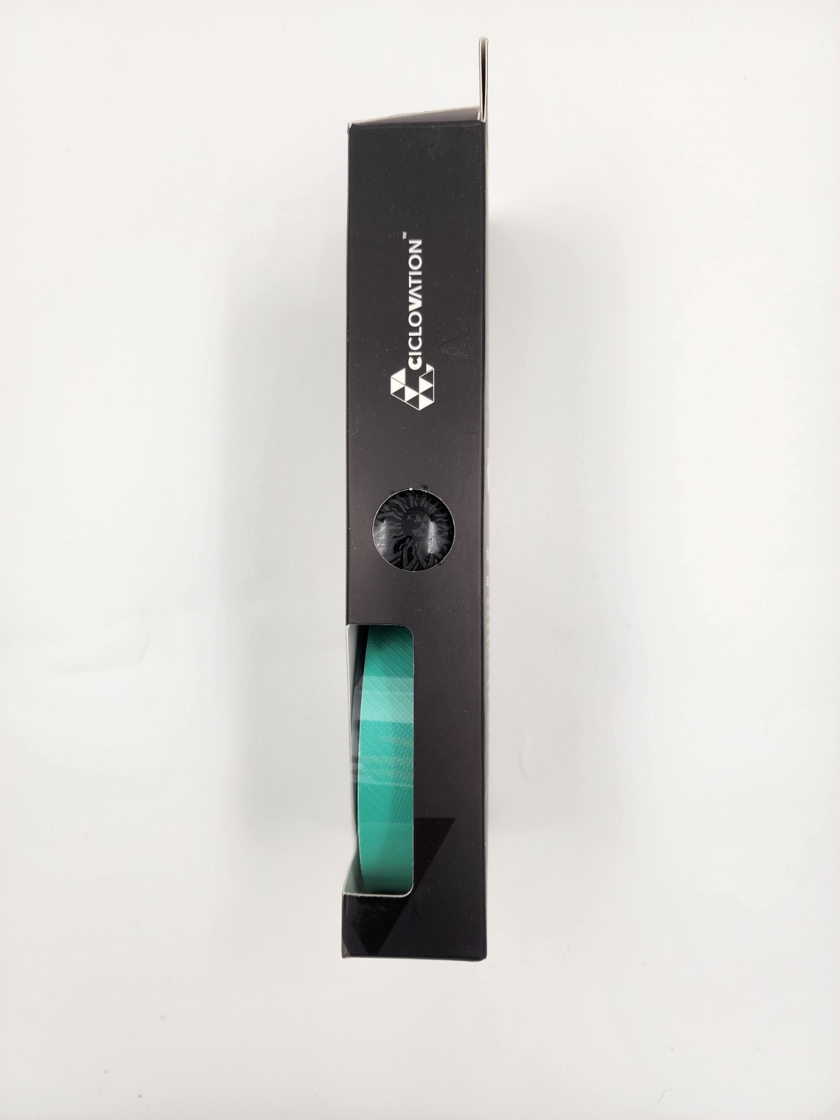 Ciclovation Seitex Handlebar Tape 2D Color Turquoise with Finishing Rings