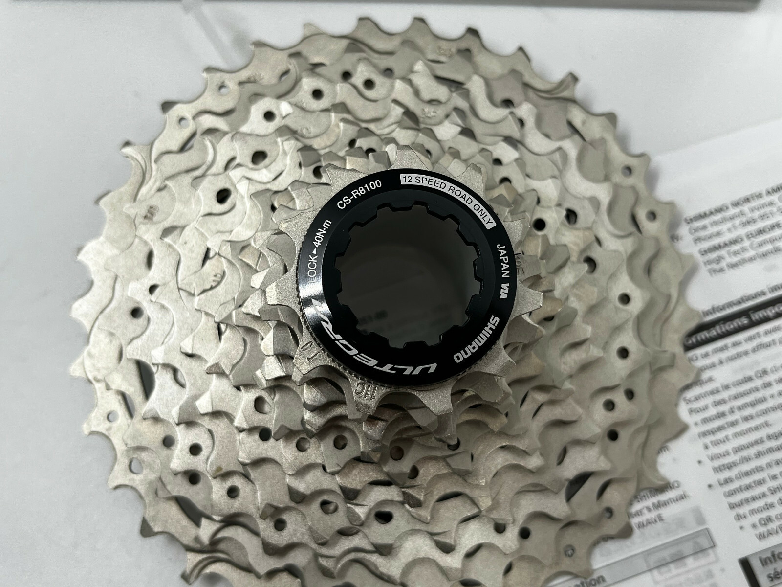 Shimano Ultegra CS-R8100 / CS-R8101 12-Speed 11-34T Road Cassette Sprocket