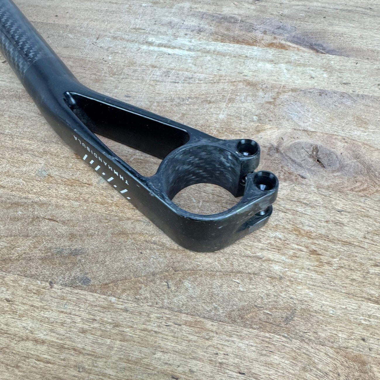 THM Mandibula SP1 209 27.2mm x 350mm Carbon 25mm Offset Bike Seatpost 164g