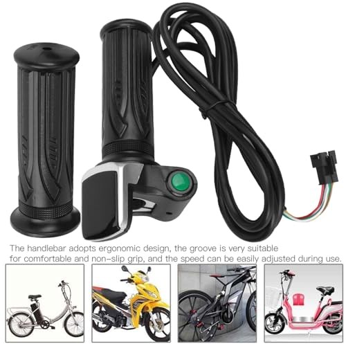 Electric Bicycle Five-Star Turn Handle LCD Screen Power Display with 36V