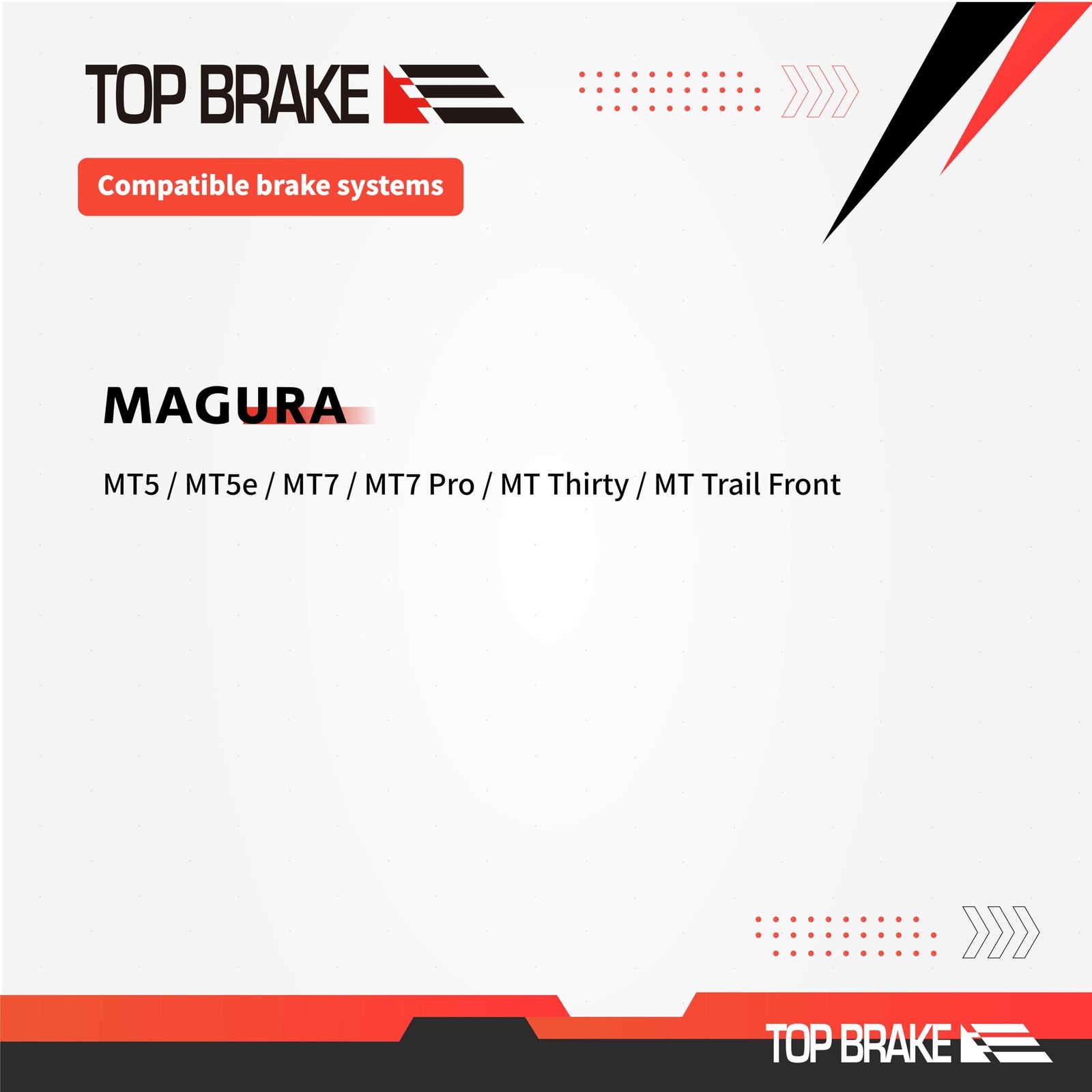 Bicycle Disc Brake Pads for Magura MT5 / MT7 / MT5E / MT7 PRO / MT Trail Front