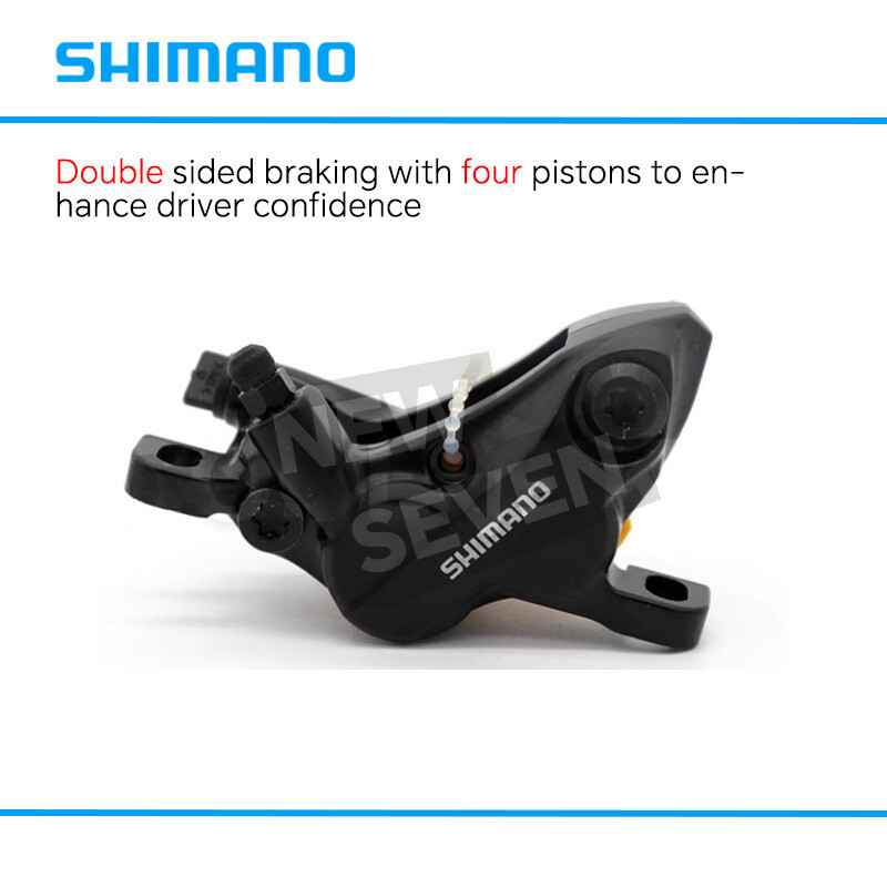 Shimano BR-MT520 Hydraulic Disc Brake 4 Pistons Caliper PM Front/Rear/Pair OE