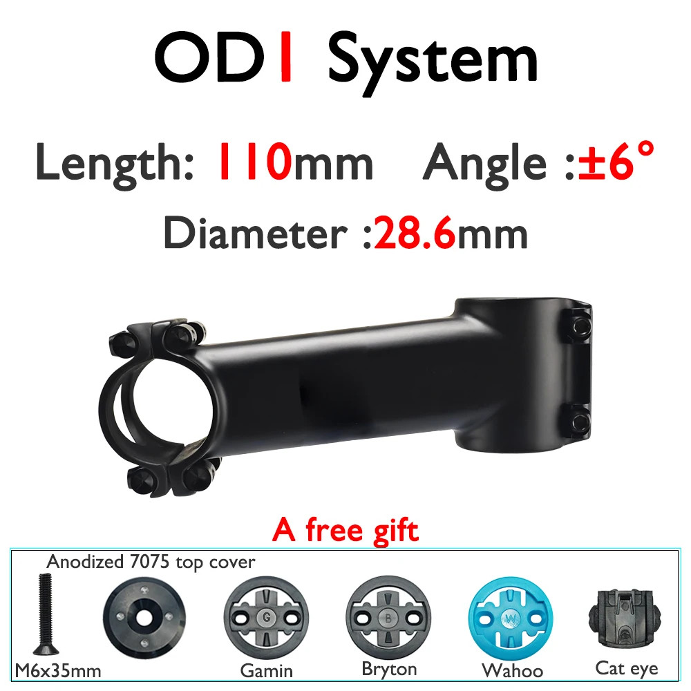 6/12/17 Degree Road/MTB Bicycle Carbon Stem 60-120mm Bike Computer Mount Stand