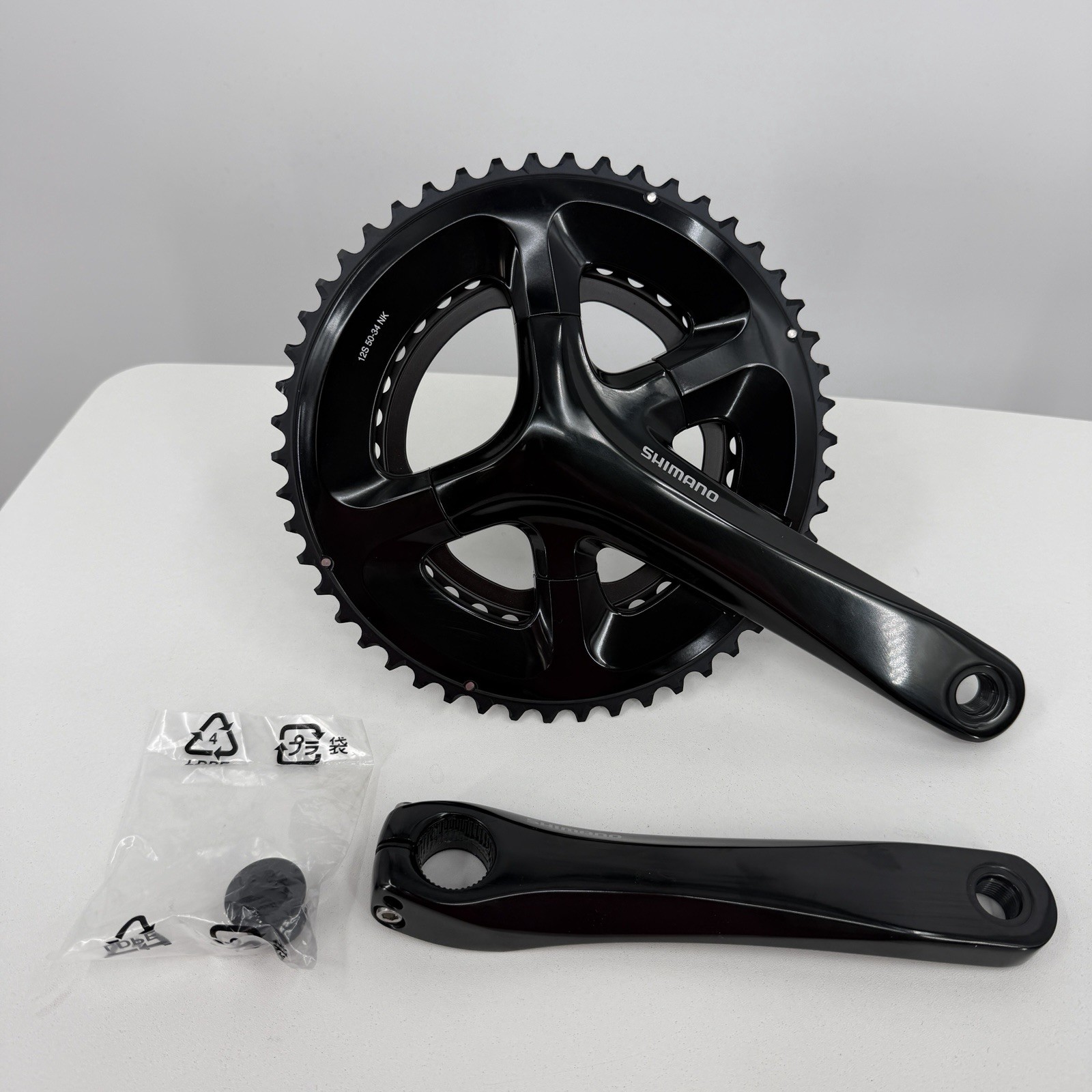 Shimano 105 FC-RS520 12-Speed Crankset 170mm 50-34T Black