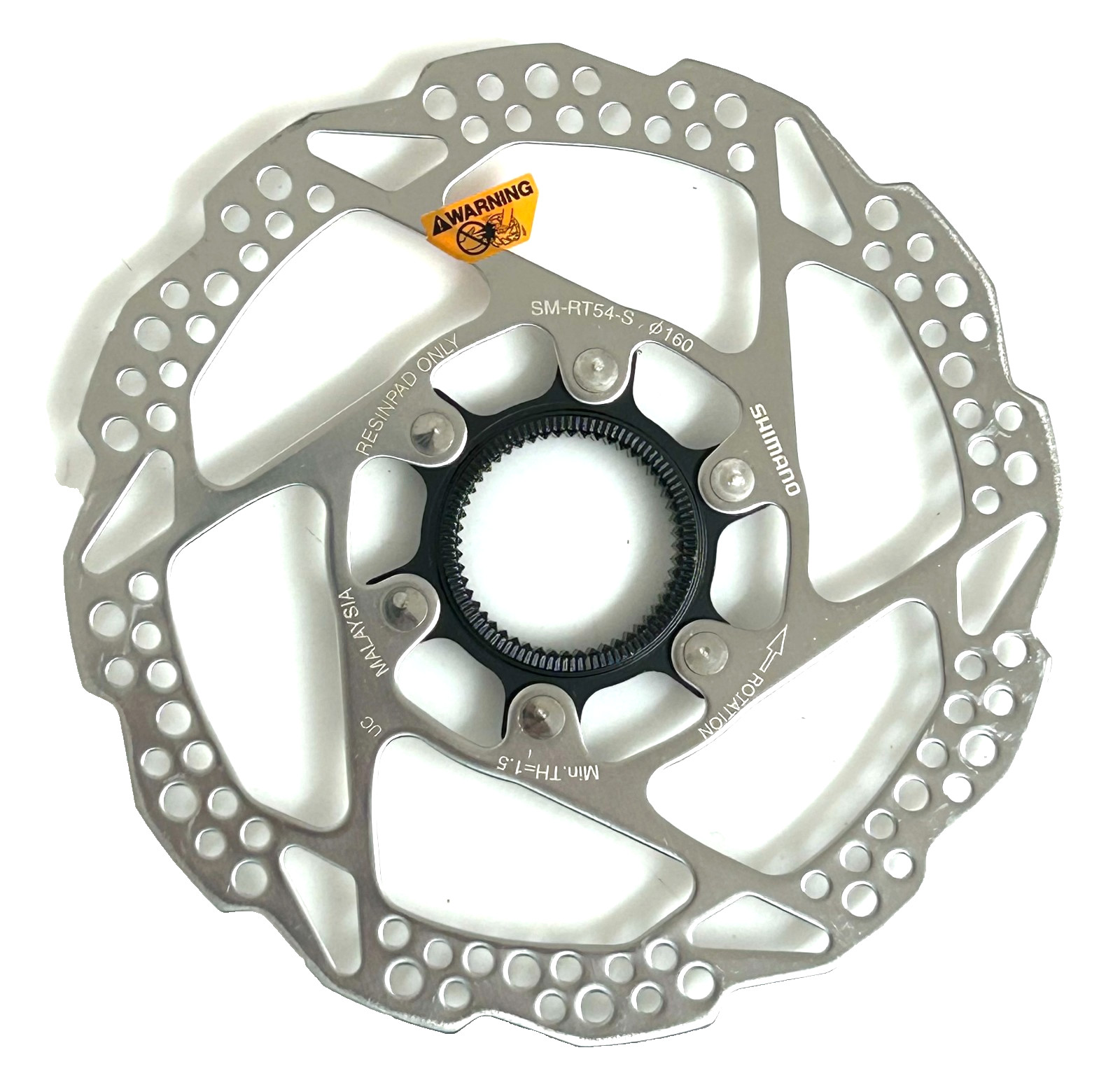 Shimano Deore SM-RT54-S CL Disc Brake Rotor 160mm Road City Bike eBike MTB Steel