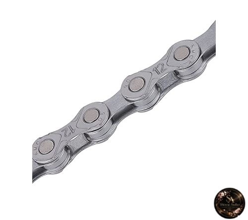 KMC e12 TURBO EPT136 Silver 12-speed Bicycle Chain (KMC-e12-TB-EPT)