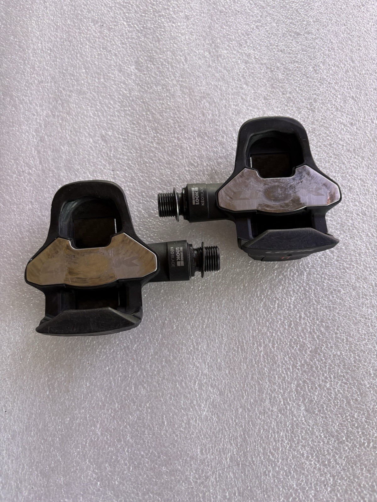 LOOK KEO BLADE CARBON Ti Titanium Road Pedals. Weight 186g