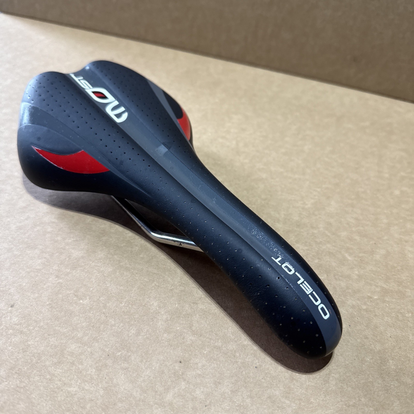 Pinarello Most Ocelot Bicycle Bike Saddle Seat w/ Titanium Rails pls58