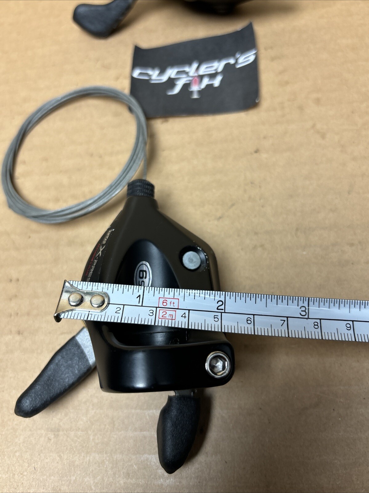NOS Suntour 3×7 X-Press Accushift Thumb Shifter Set Mtb Hybrid Bike Fuji Trek