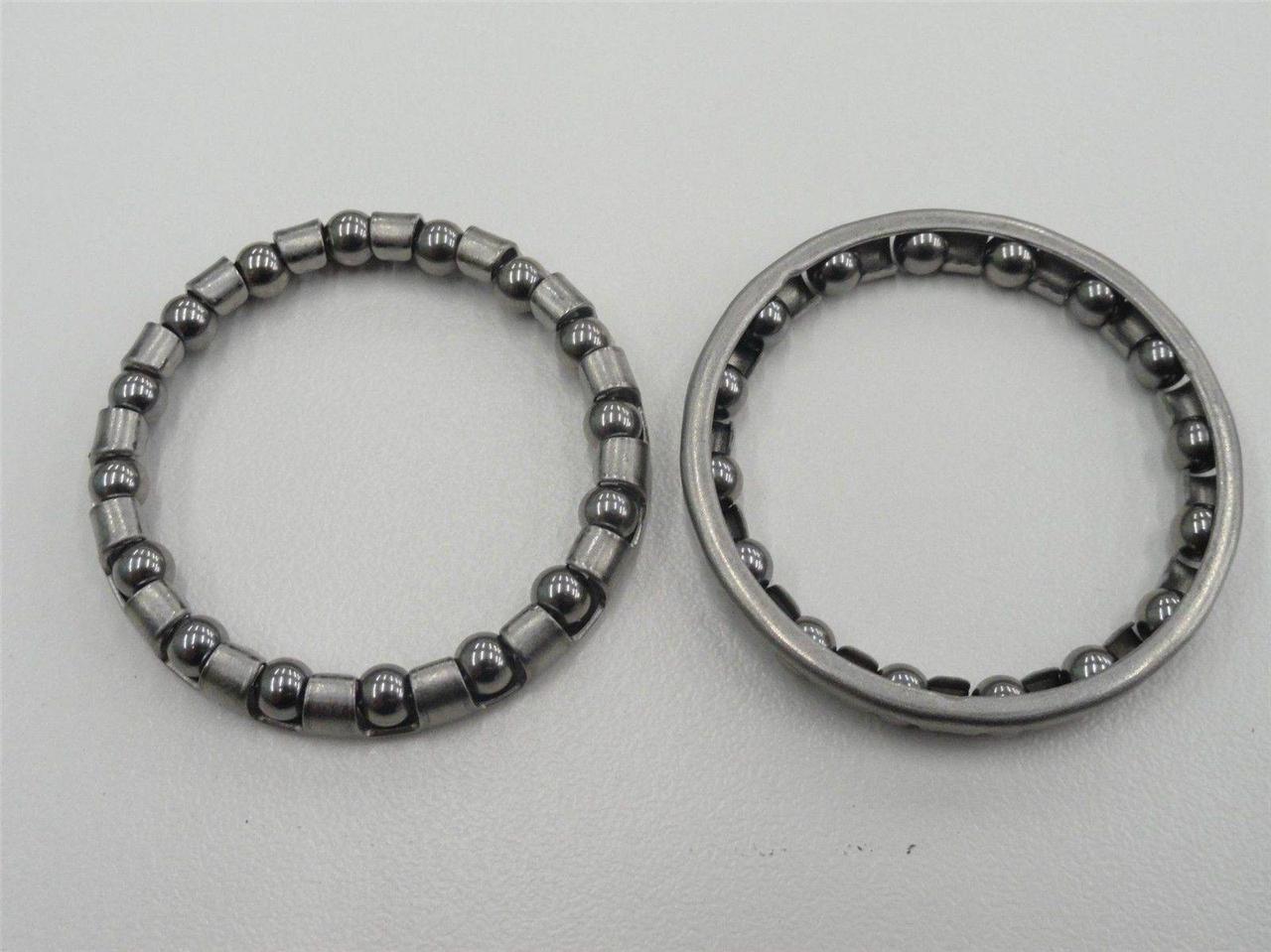 (2) x New Bike Fixie Bicycle Headset (1″) Bearings Retainers Size: 5/32″x 16