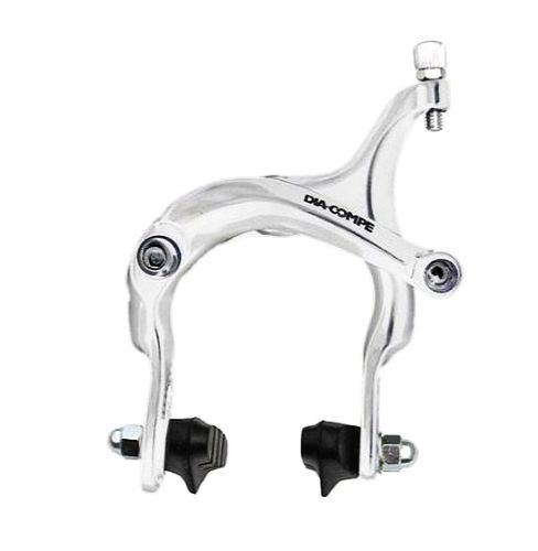 Dia Compe MX-806 Side Pull Bike Brake Caliper 57-75mm Front/ Rear Black/ Silver