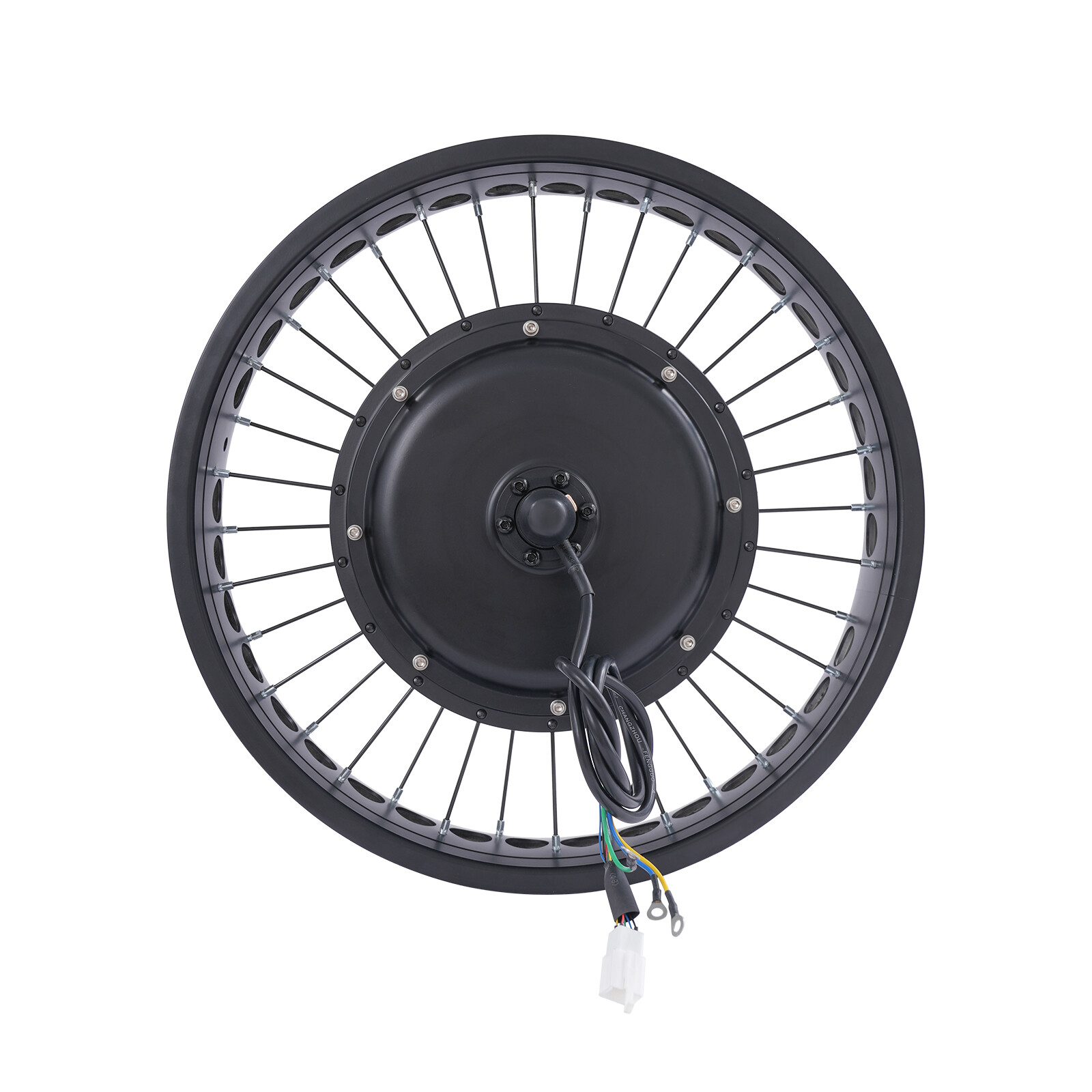 20″ 48V Fat Tire Electric Bike Rear Wheel Hub Motor Snow Bike Conversion Kit 2kW