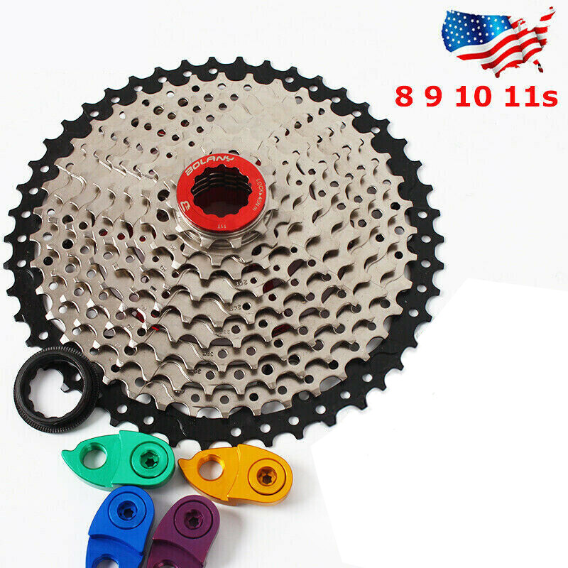 8 9 10 11Speed MTB Mountain Bike Cassette 40/42/46/50T Cog Sprocket fit Shimano