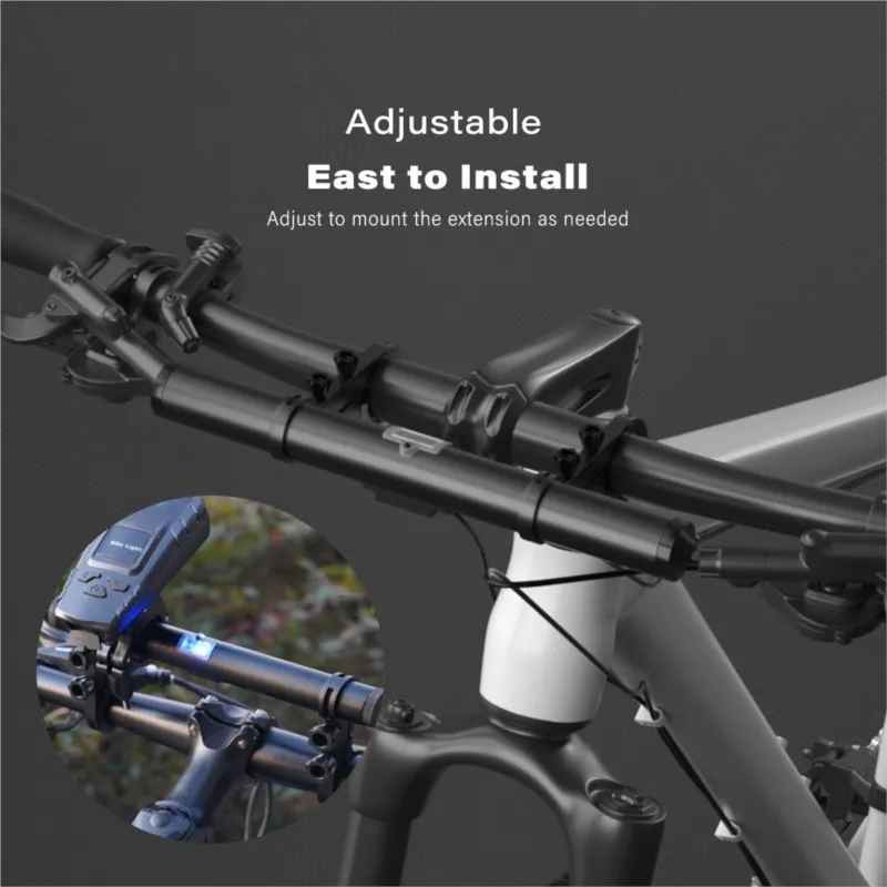 Handlebar Extender USB Bicycle Extension for Cycling WITH BATTERIES FOR CHARGING