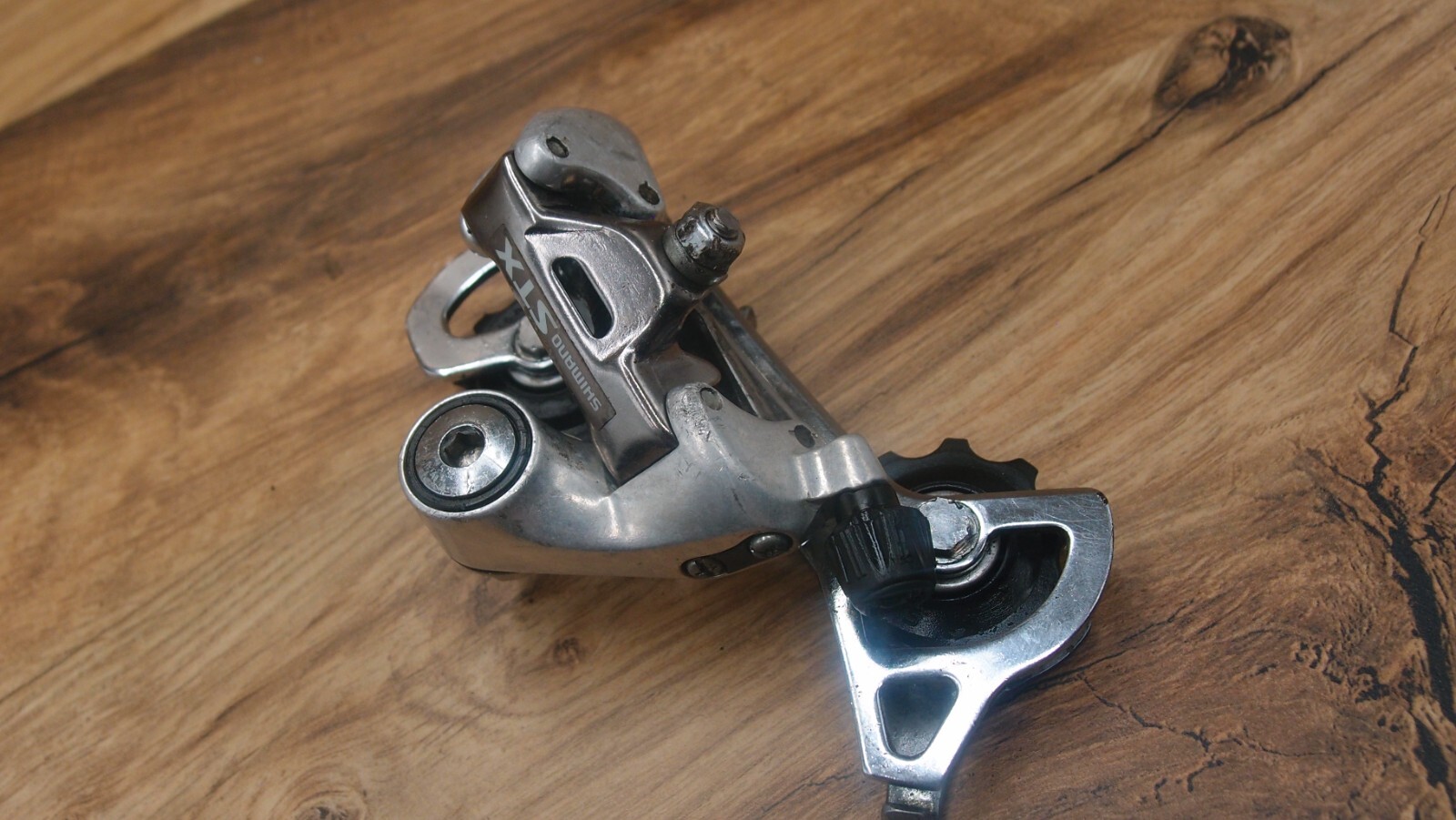 1993 rear derailleur Shimano STX RD-MC30 VIA Japan mid cage 7 speed