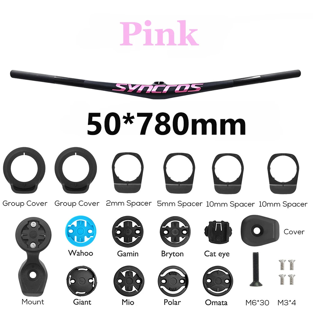 Carbon MTB Integrated Cockpit Handlebar Lightweight Enduro Bike Riser Flats Bar