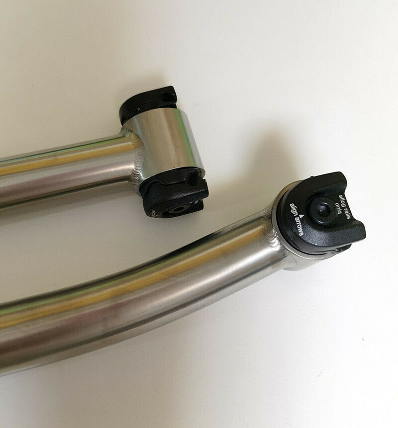 27.2 30.9 31.6 Titanium Bicycle Seatpost MTB Bike Ti Setback Seatpost 350/400mm