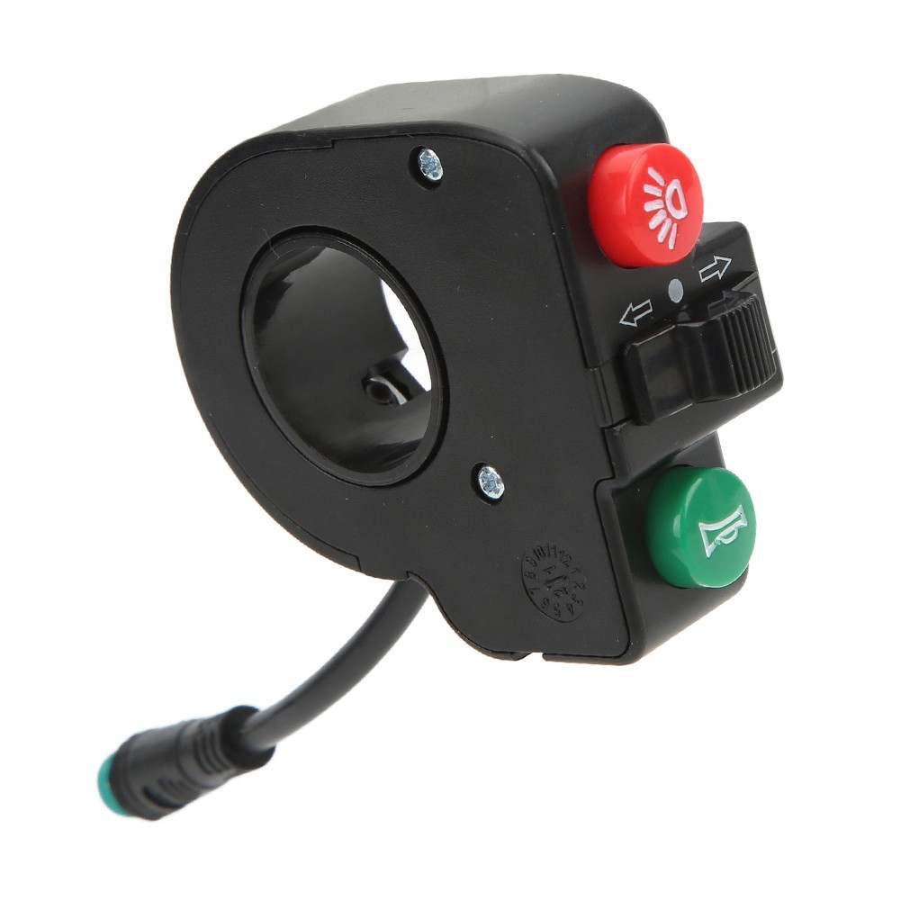 Efficient Electric Bike Scooter Handlebar Switch for Horn and Turn Signals