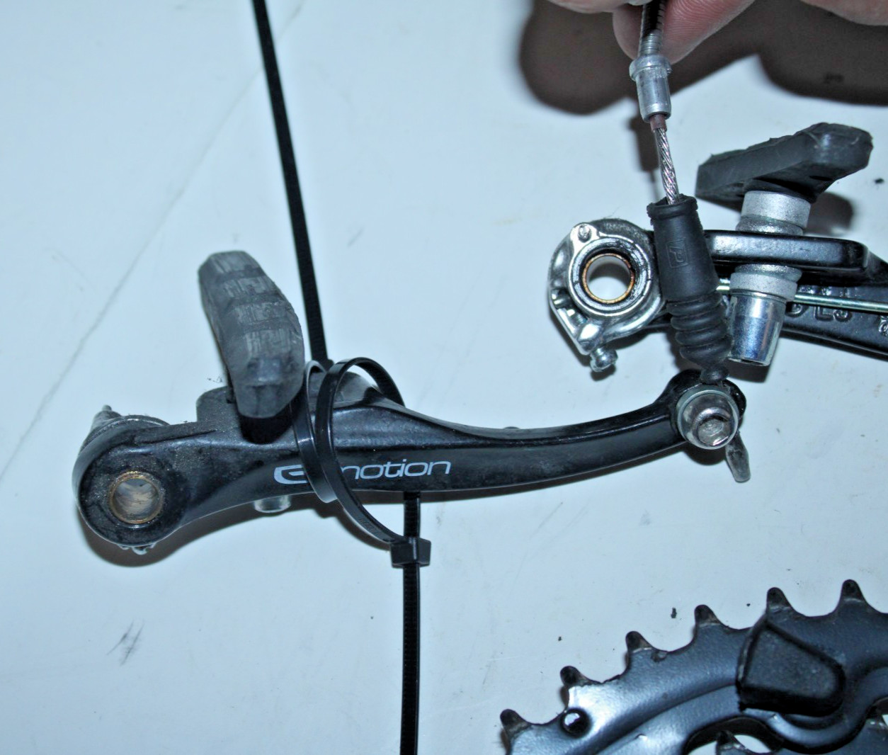 Groupset SR Suntour Crankset 170mm FD-M191 RD-TX35 Emotion VBrake Set Microshift