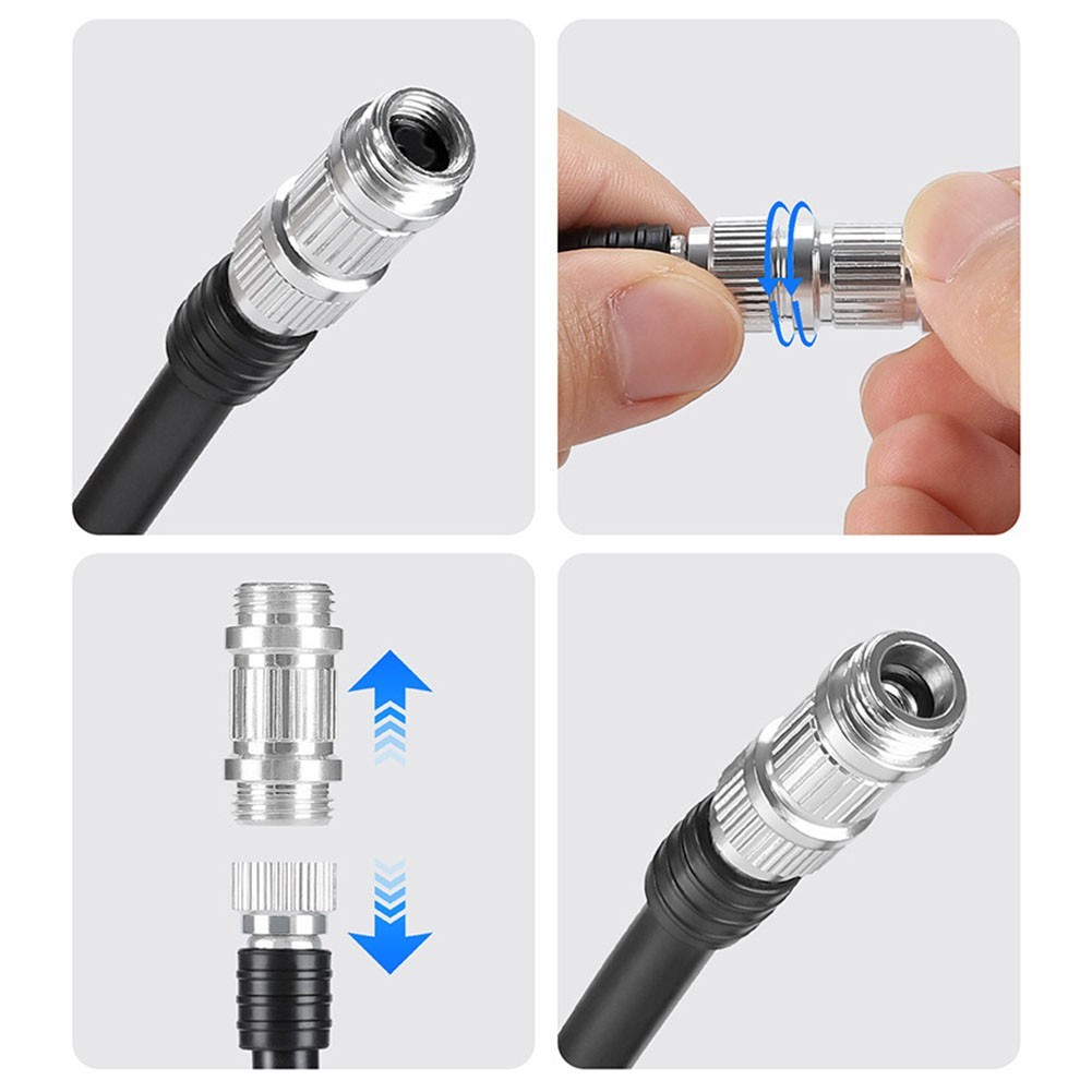 Portable Bike Pump with 120PSI Capability for Road and Mountain Biking