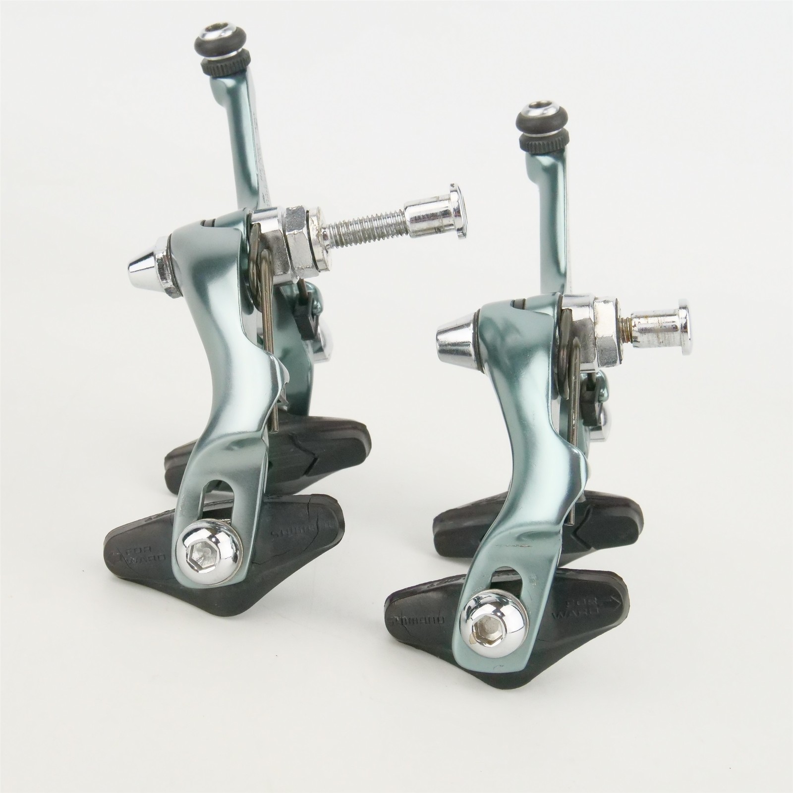 Shimano 105 BR-1050 Rim Brake Calipers Pair Long Reach Side Pull Road Vintage