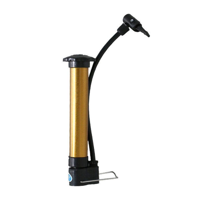 High Efficiency Portable Bike Pump for On-the-Go Tire Inflation and Ball Use