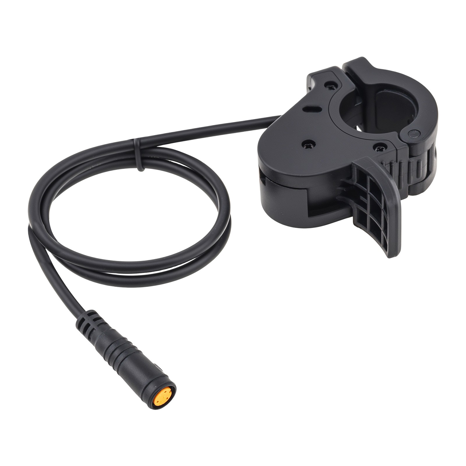 3 Pin Female Thumb Throttle for E-Bikes, IPX4, 24V-72V, Matte Black, 22mm