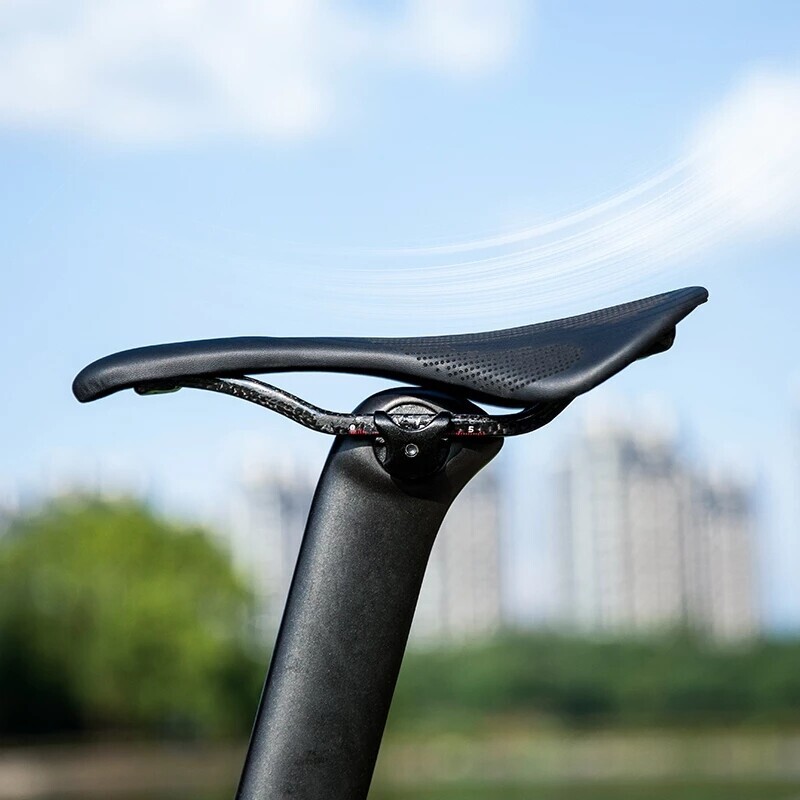 ROCKBROS Bicycle Carbon Fiber Saddle Hollow Breathable Ultralight Cycling Seats