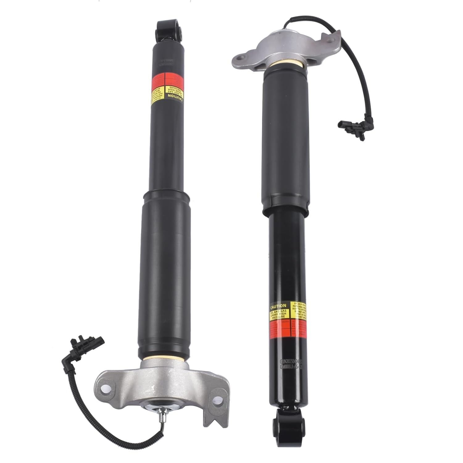 Rear Shock Absorbers Struts Pair w Upper Mount Electric Assembly Suspension