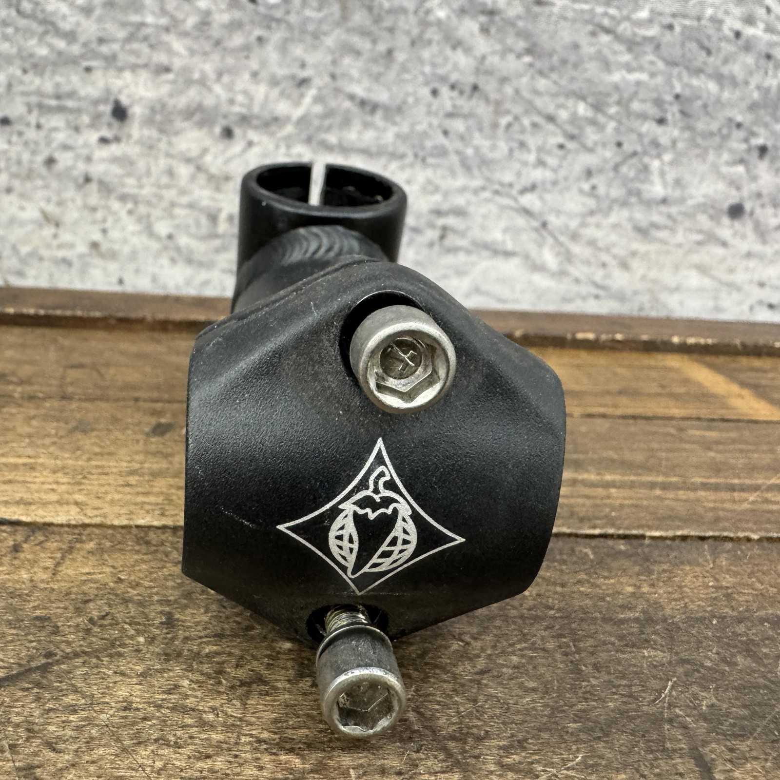 Vintage Salsa Threadless Bike Stem 25.4 Clamp 1 1/8 Black 85 90 MTB Short