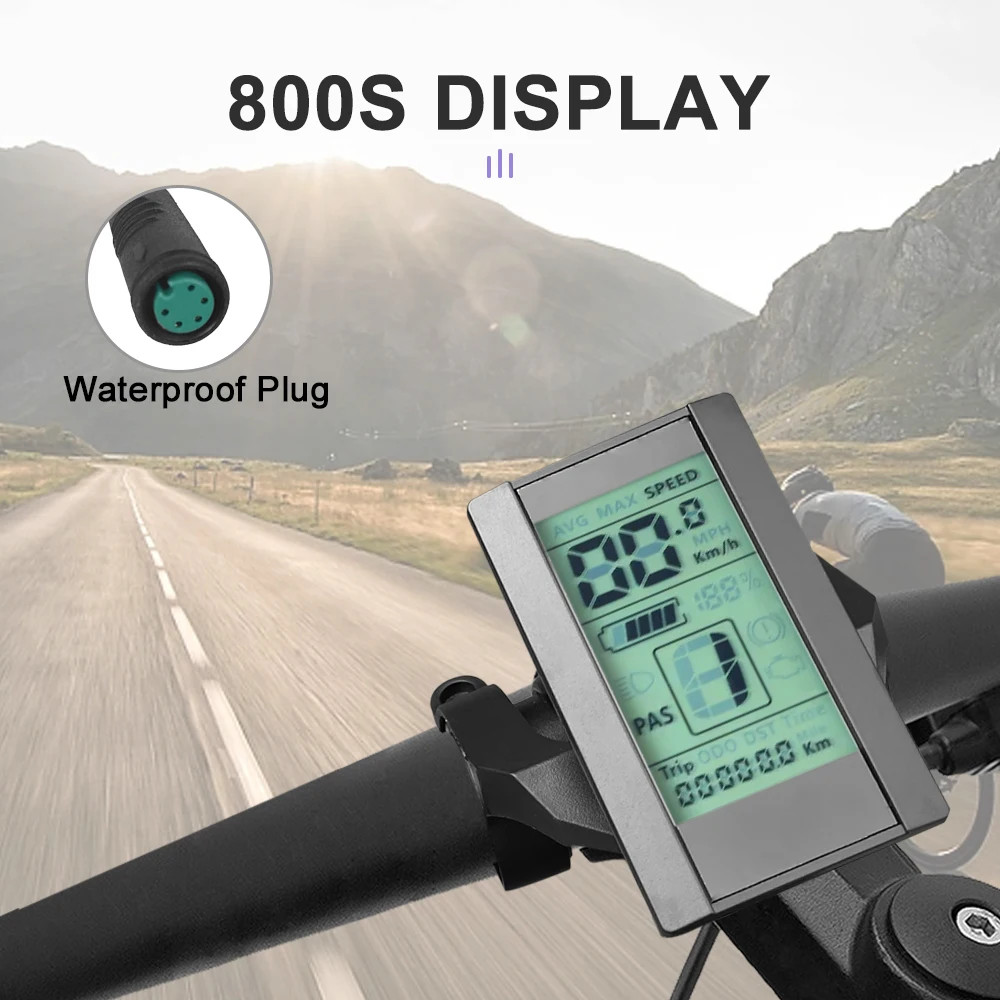 Electric Bicycle Display Waterproof for BBS02B BBS01B BBSHD BBS Mid Drive Motor
