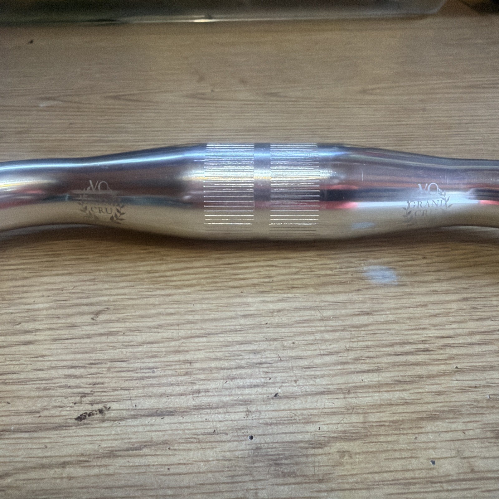 Velo Orange Curvy Alloy Bar, (31.8mm) 650mm, Silver