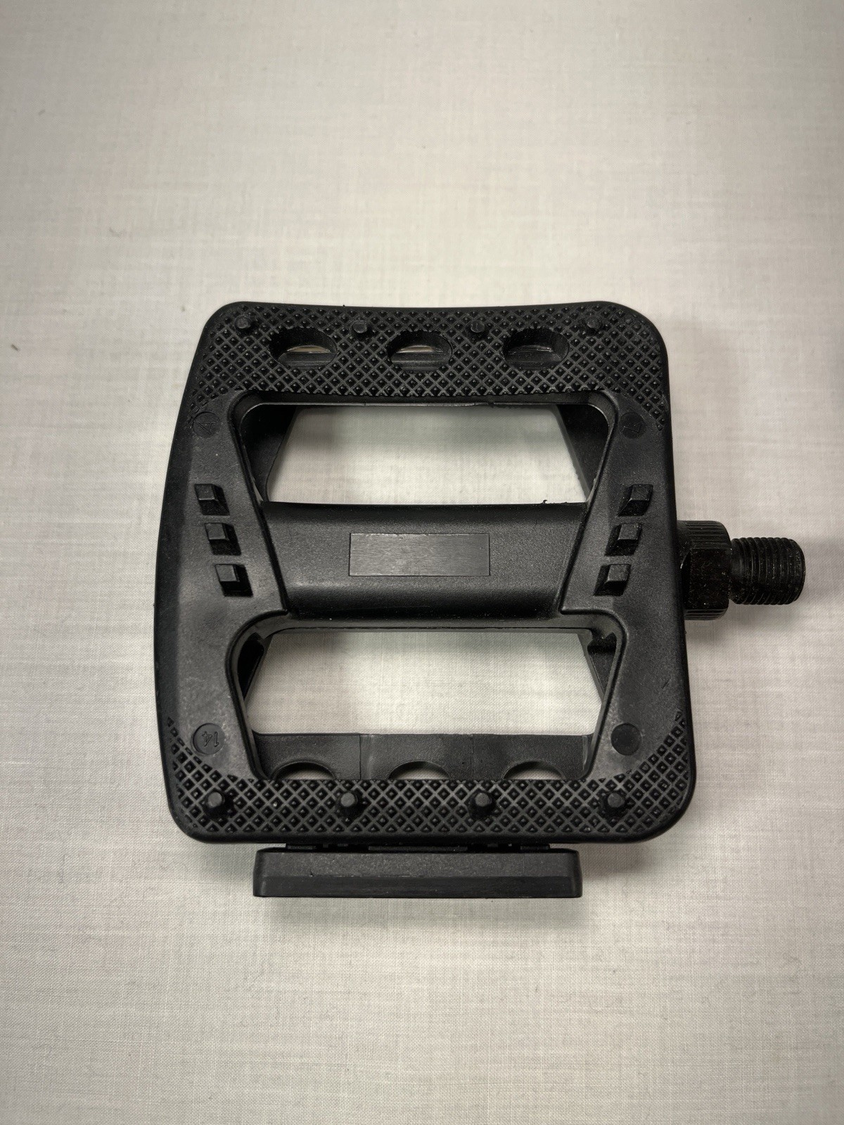 Black BMX/Kids Bike Platform Pedals – 1/2” – Pair – Good Used Condition