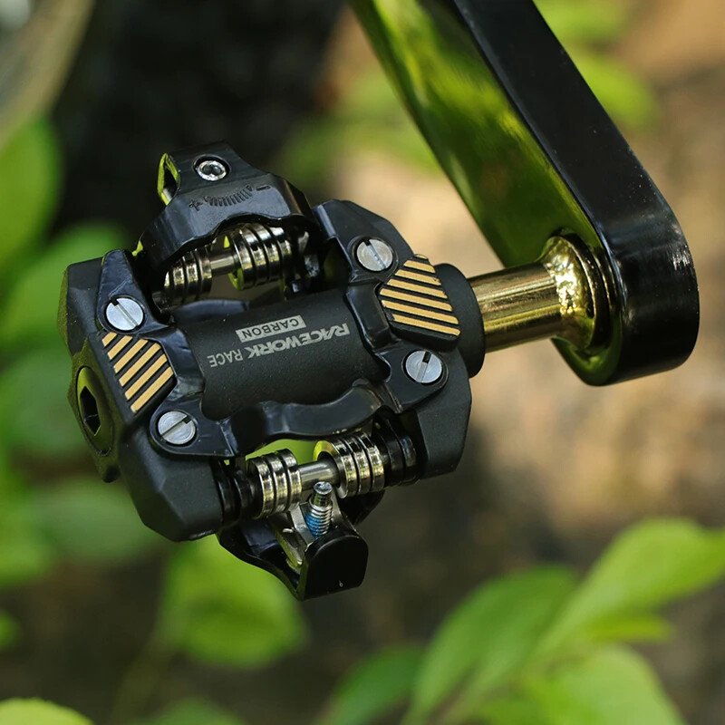 Self-Locking SPD Pedals Mountain Bike Cleats Bearing Footrest Bicycele Parts