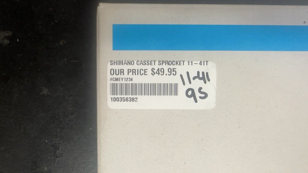 Shimano Cues CS-LG400-9 Linkglide 9-Speed 11-41T Cassette Sprocket E-Bike MTB