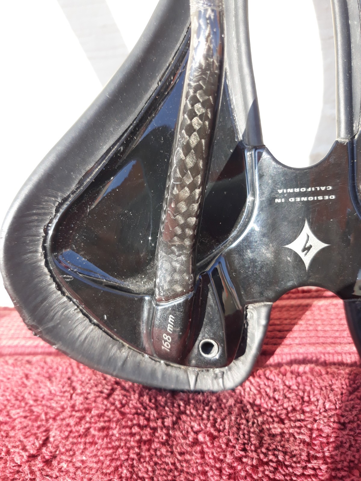 168mm Specialized Oura Pro Carbon Rail Road Saddle 208g Gravel Road Race 168mm