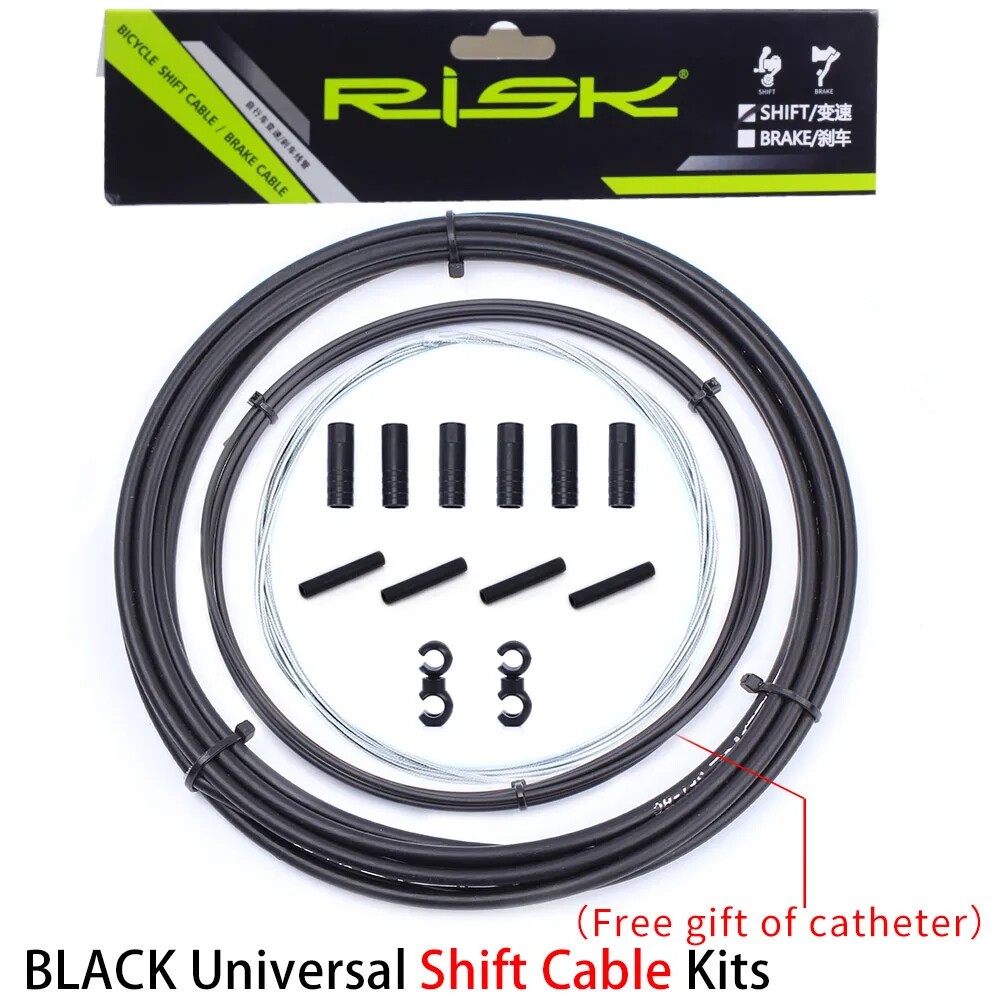 Bicycle Brake Cable Set 4/5MM Brake Housing Shift Cable Brake Cable 3M Housing