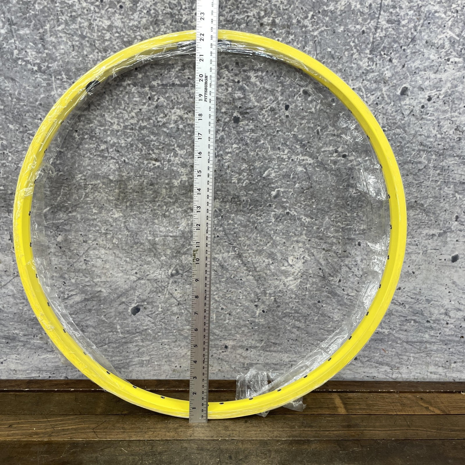 Velocity Synergy 650c Rim 36H Yellow Clincher Alloy Australia Road Gravel